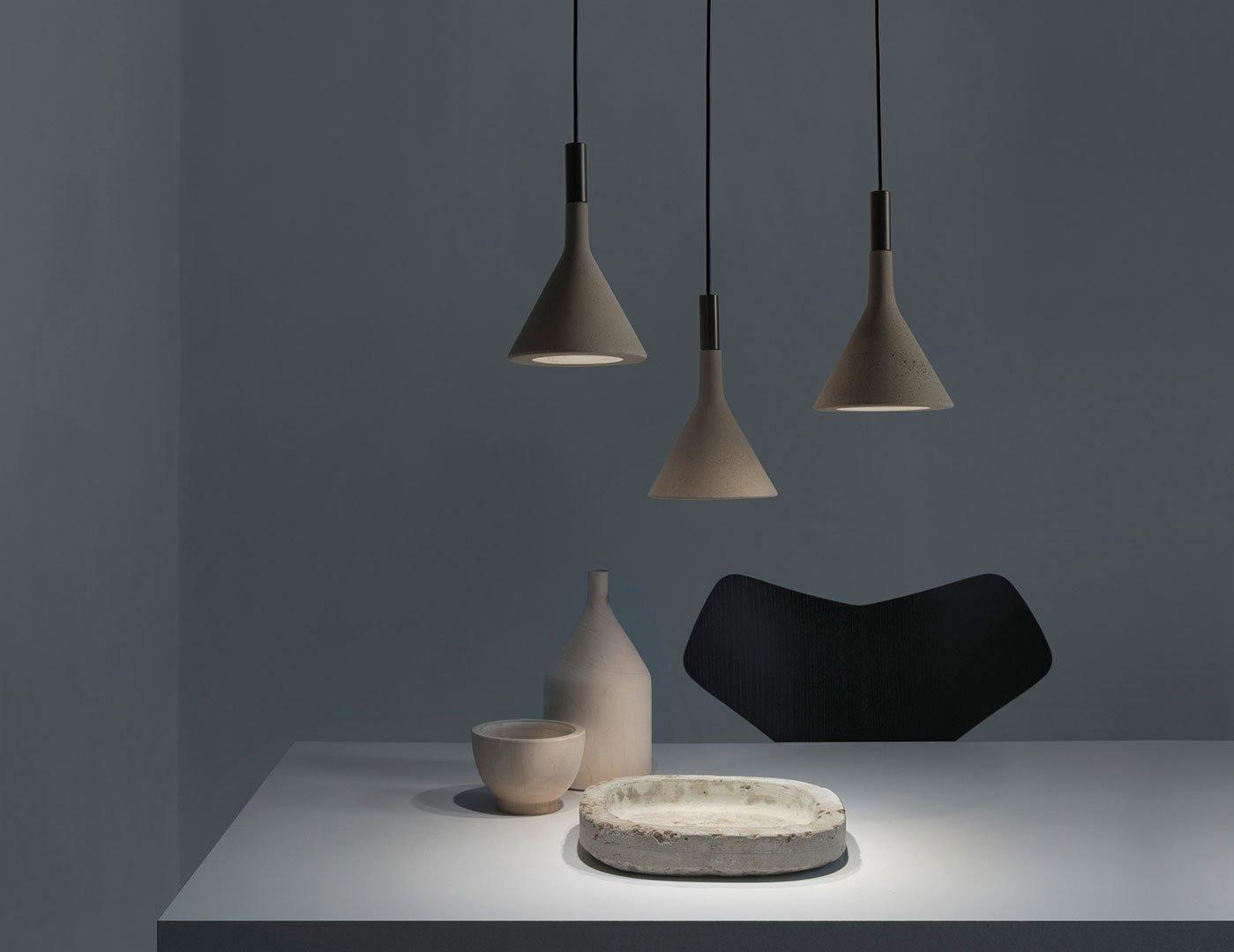 Conical Concrete Pendant Light Pendant light