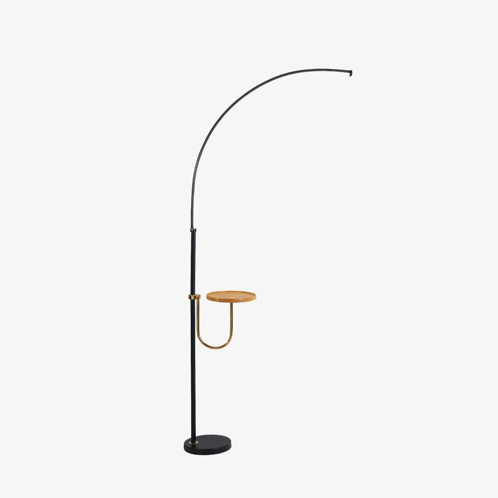 Nordic Arc Floor Lamp L 23.6″ x H 59″ / L 60cm x H 150cm / Black / US plug Floor lamp