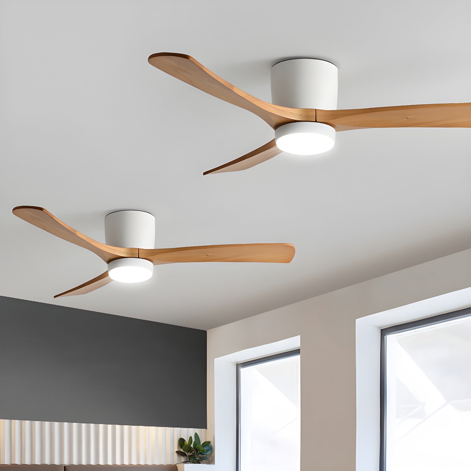 Nordic Wooden 42’’/48’’/52’’ Ceiling Fan Light 1001 Ceiling fan light