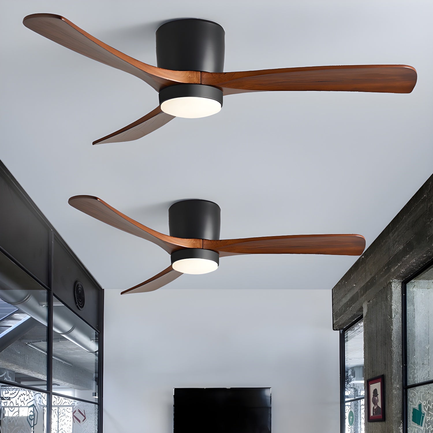 Nordic Wooden 42’’/48’’/52’’ Ceiling Fan Light 1001 Ceiling fan light