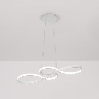 Note Pendant Lamp L 29.1″ x H 9.4″ / L 74cm x H 24cm / White / Warm Light Pendant light