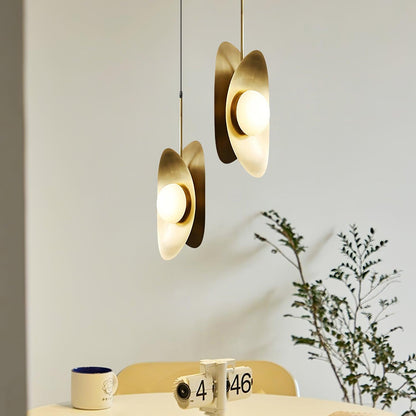 Golden Petal Pendant Lamp Pendant light