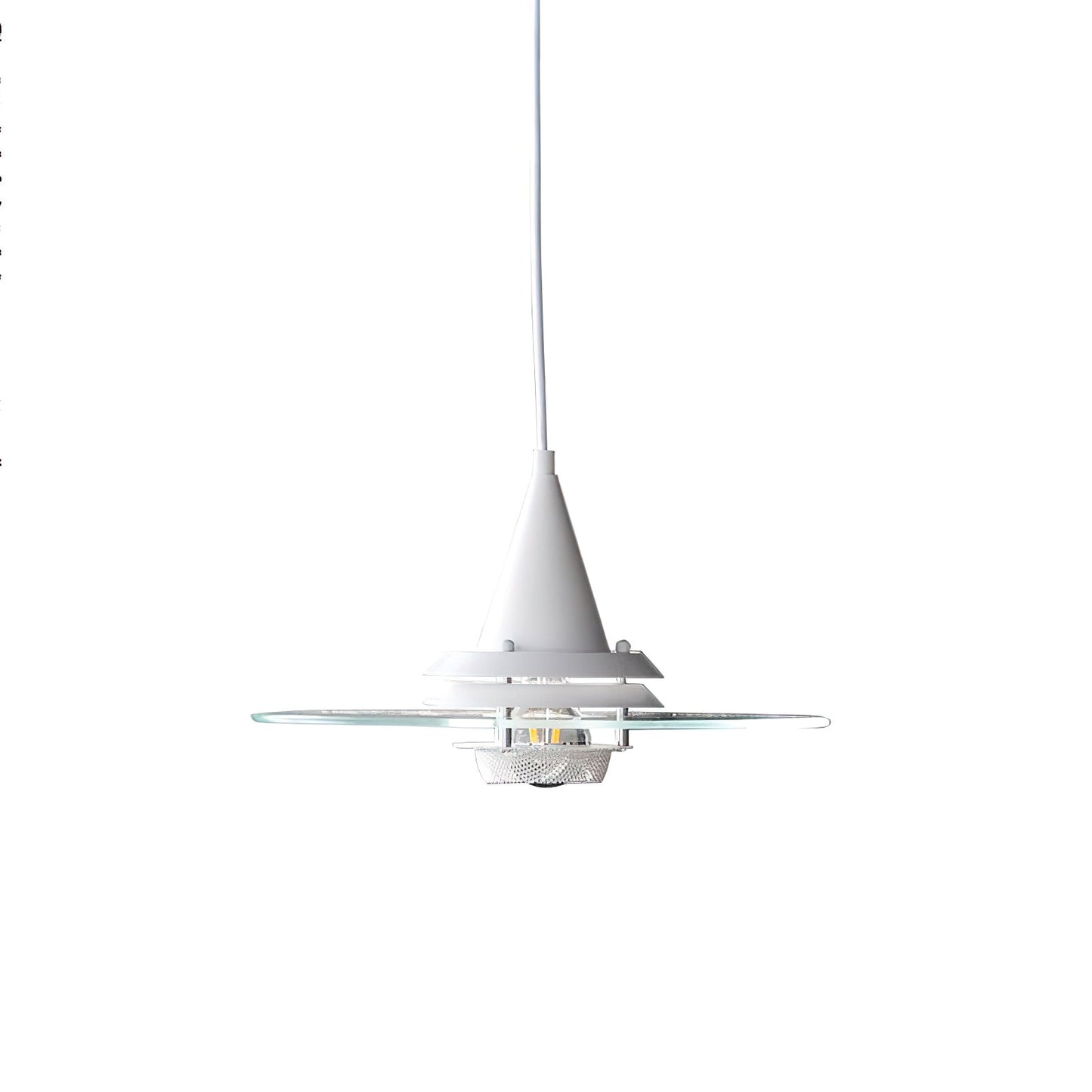 Nova Disc Pendant Light Dia 11.8″ x H 7.9″ / White Pendant light