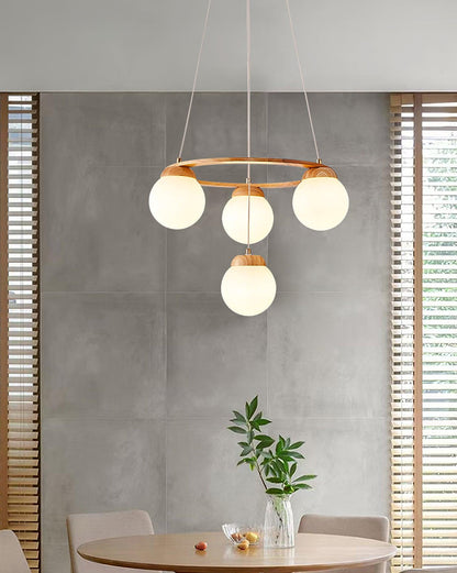 Miira Wood Chandelier Chandelier