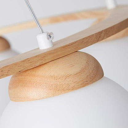 Miira Wood Chandelier Chandelier