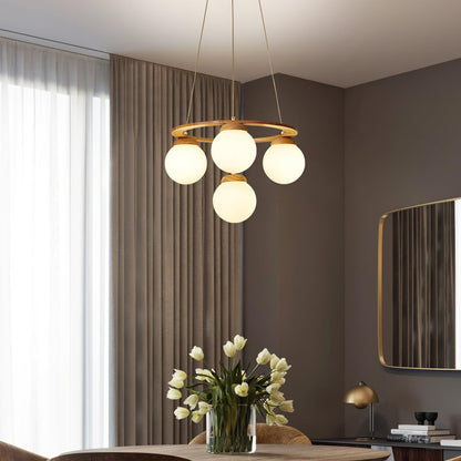 Miira Wood Chandelier Chandelier