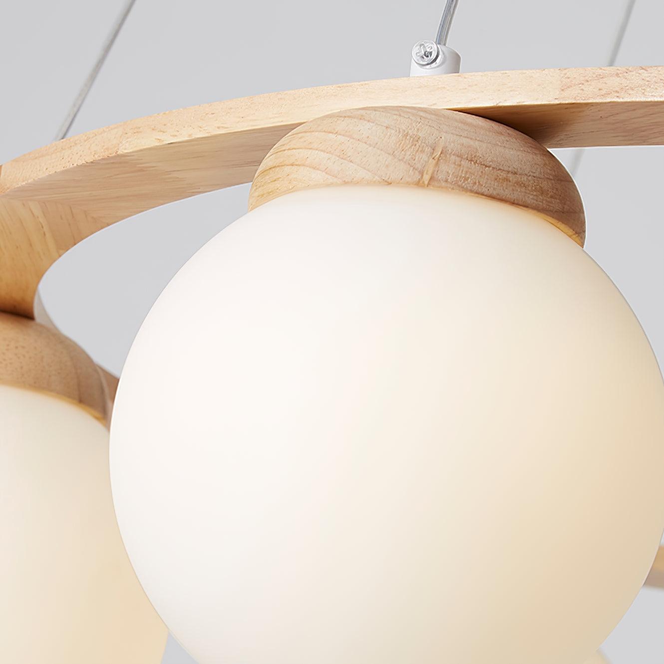 Miira Wood Chandelier Chandelier