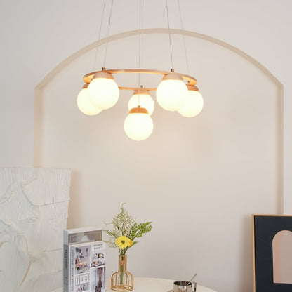 Miira Wood Chandelier Chandelier