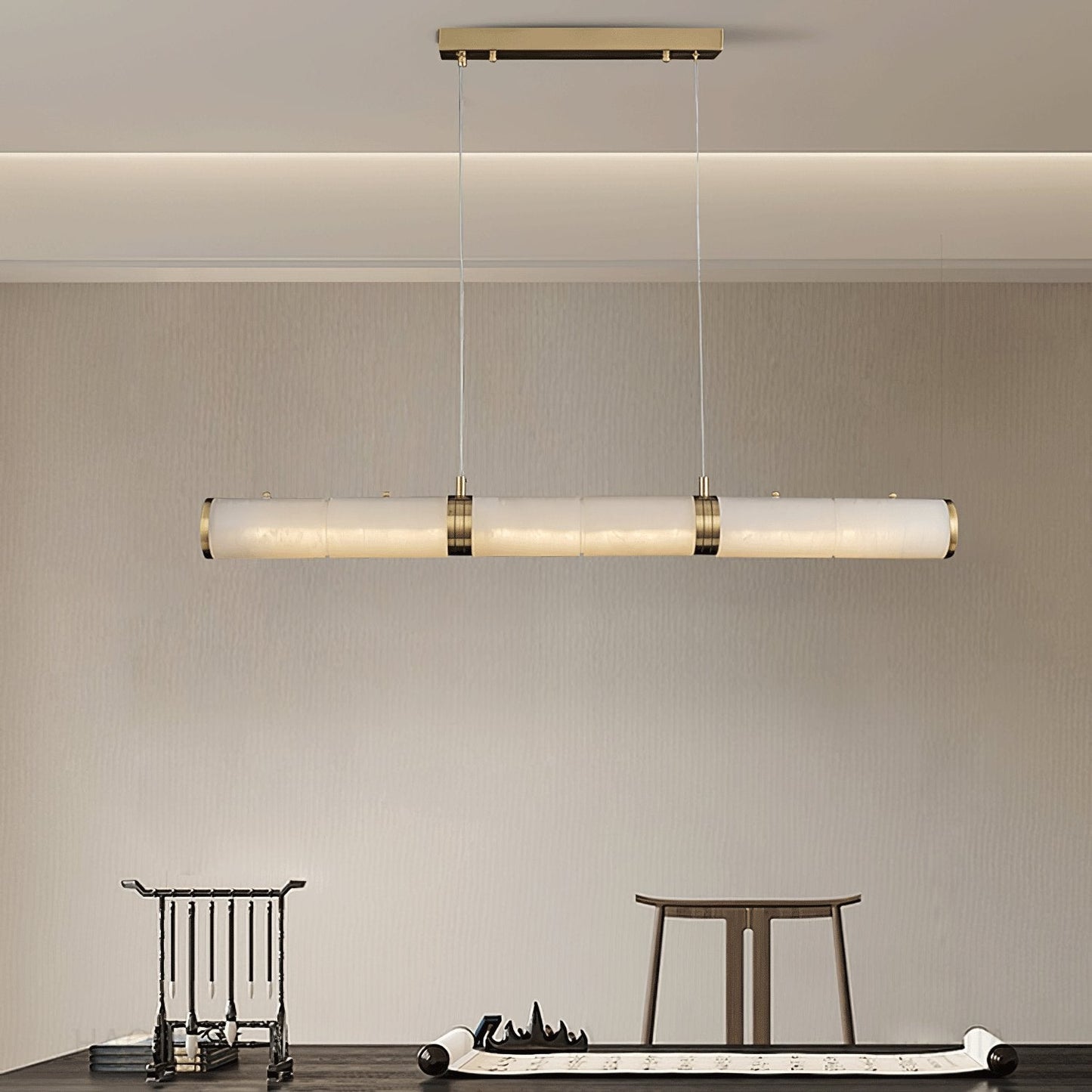 Alabaster Beam Pendant Light Pendant light