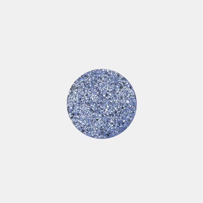 Terrazzo Wall Lamp ? 7″ x H 1.7″ / Dia 18cm x H 4.3cm / Blue / Warm Light Wall lamp