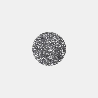 Terrazzo Wall Lamp ? 7″ x H 1.7″ / Dia 18cm x H 4.3cm / Black / Warm Light Wall lamp