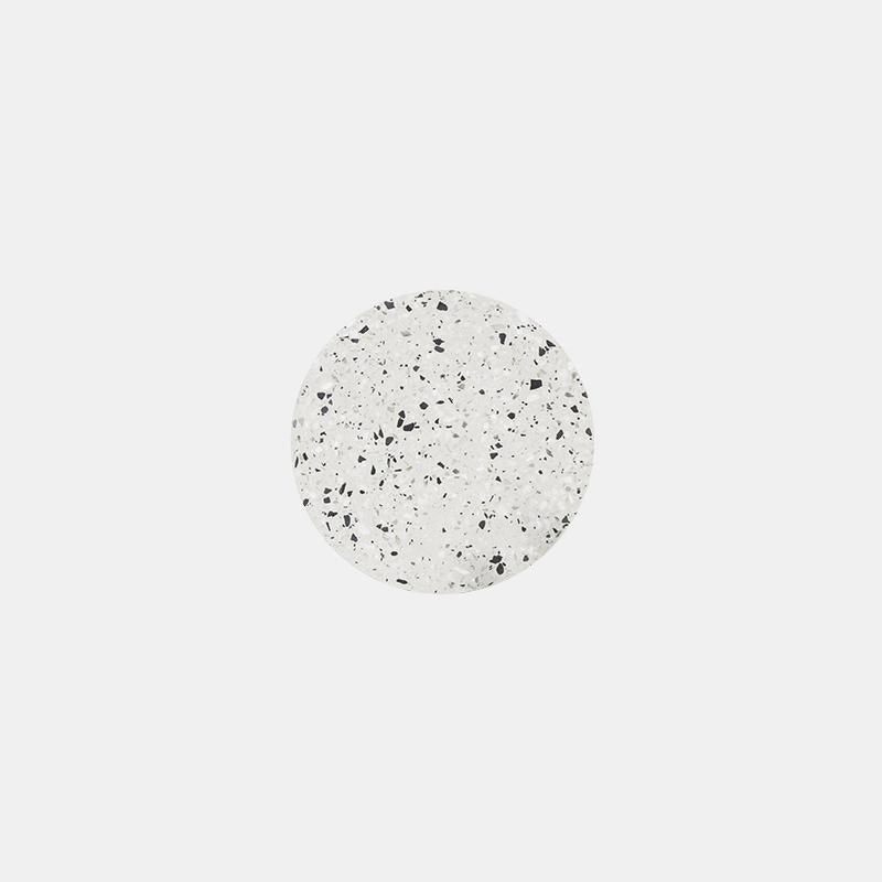 Terrazzo Wall Lamp ? 7″ x H 1.7″ / Dia 18cm x H 4.3cm / White / Warm Light Wall lamp