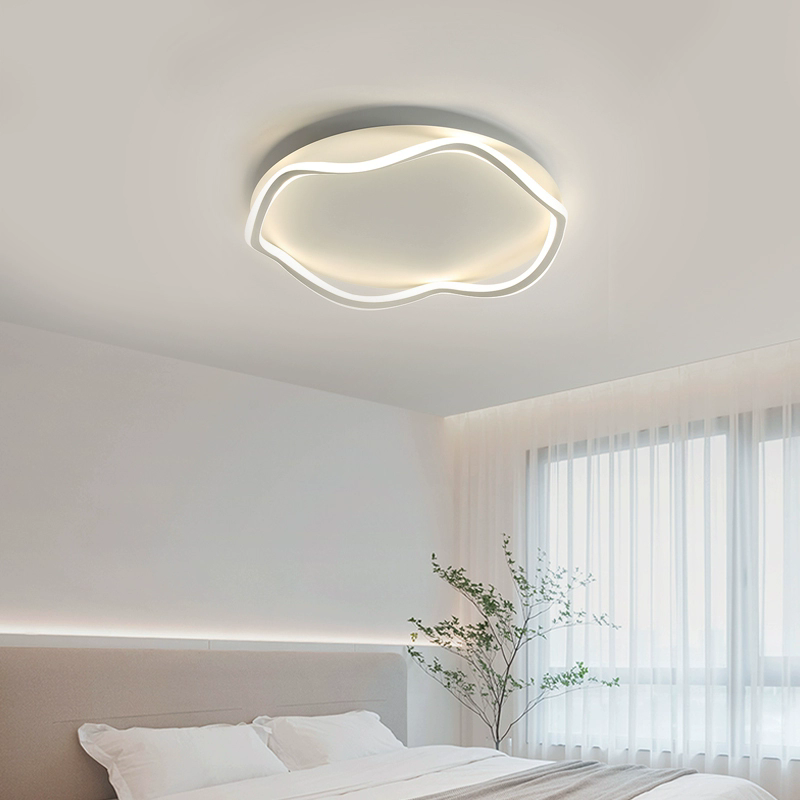 Modern Cloud Shape Ceiling Lamp ? 18.9″ x H 3.9″ / Dia 48cm x H 10cm / White / Cool Light Ceiling lamp
