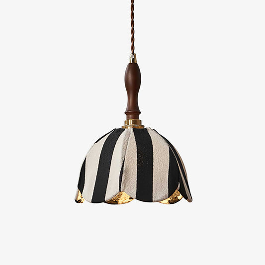 Marbre Stripe Pendant Light ? 7.9’’ x H 11’’ / Black & White 1001 pendant Lamp