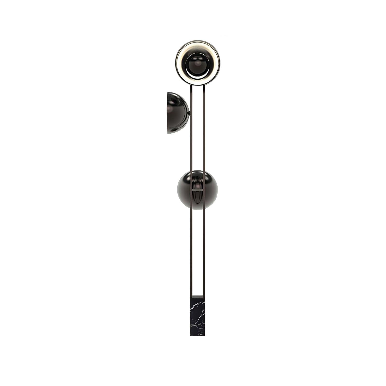 O3 Floor Lamp W 11.4″ x H 63″ / W 29cm x H 160cm / Black / US Plug Floor lamp