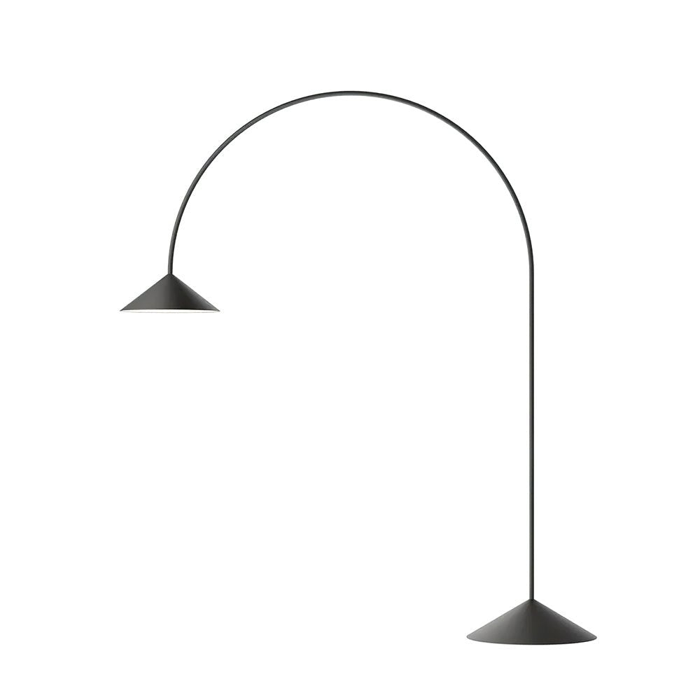 Arc Out Floor Lamp L 83.1″ x H 95.3″ / L 211cm x H 242cm / Black / US Plug Floor lamp