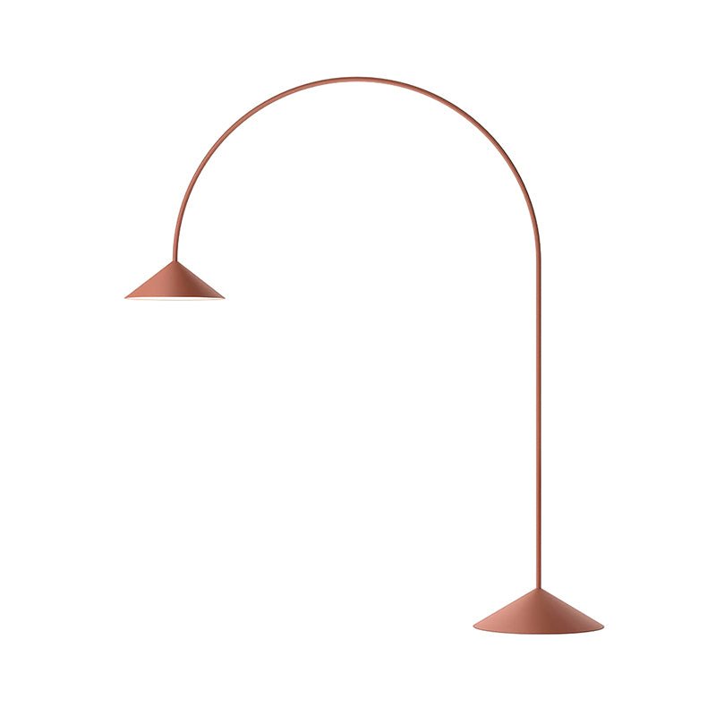 Arc Out Floor Lamp L 83.1″ x H 95.3″ / L 211cm x H 242cm / Wine red / US Plug Floor lamp