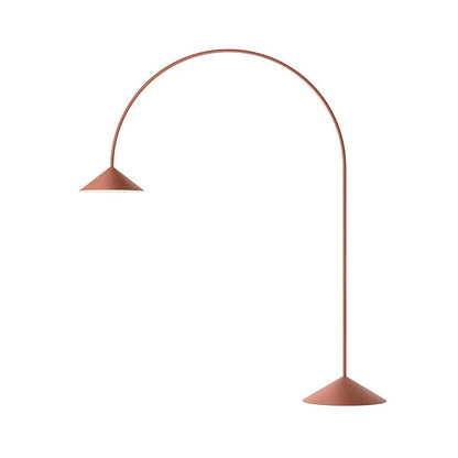 Arc Out Floor Lamp L 83.1″ x H 95.3″ / L 211cm x H 242cm / Wine red / US Plug Floor lamp