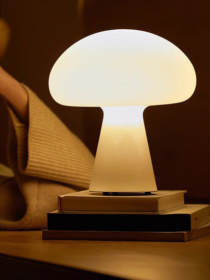 Obello Portable Built-in Battery Table Lamp ? 8.7″ x H 9.4″ / Dia 22cm x H 24cm / White / Three-Color Changing Light