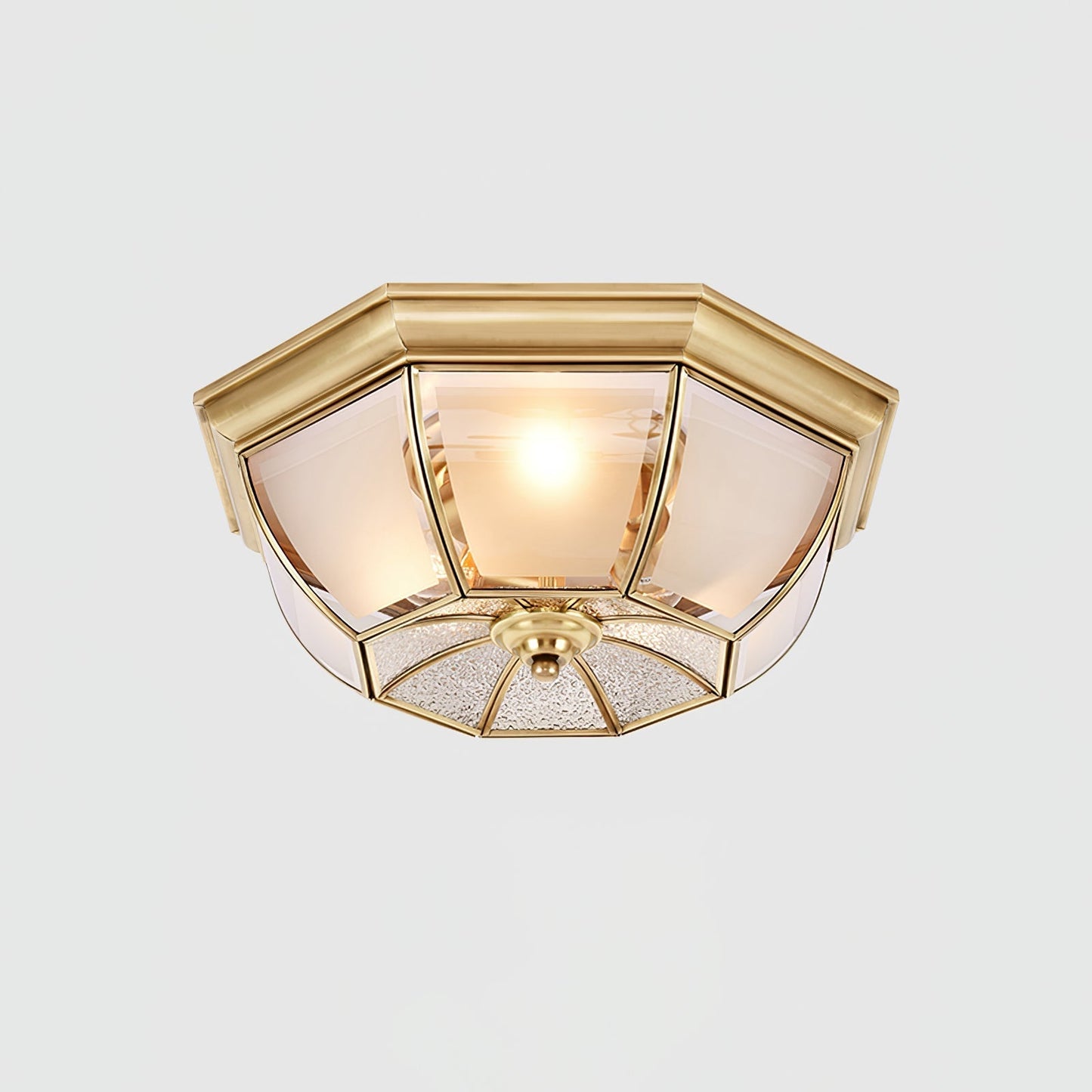 Bowl Shaped Brass Ceiling Lamp Ceiling lamp