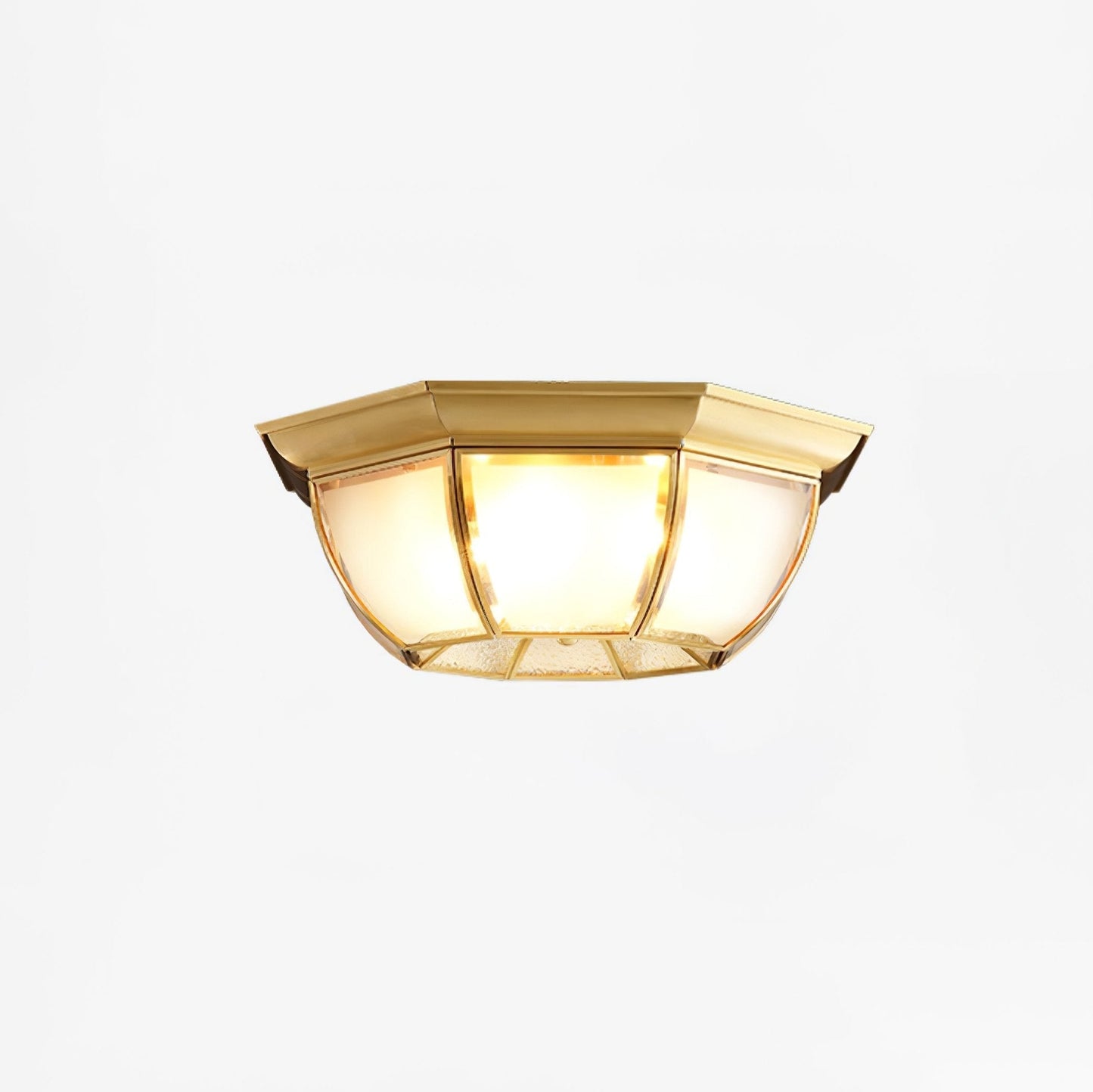 Bowl Shaped Brass Ceiling Lamp Ceiling lamp