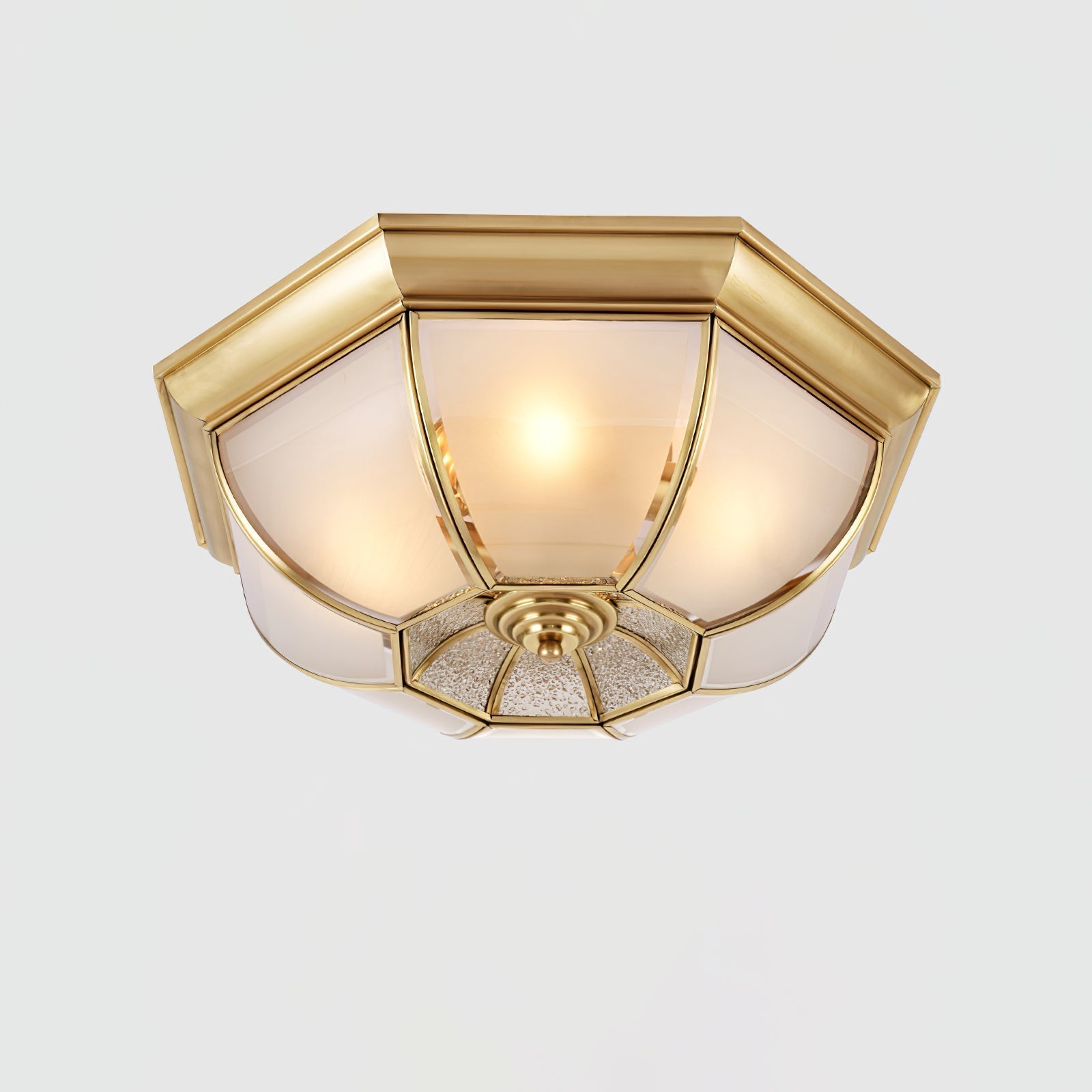 Bowl Shaped Brass Ceiling Lamp Ceiling lamp