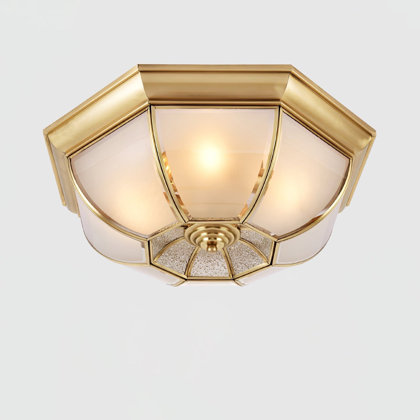 Bowl Shaped Brass Ceiling Lamp Ceiling lamp