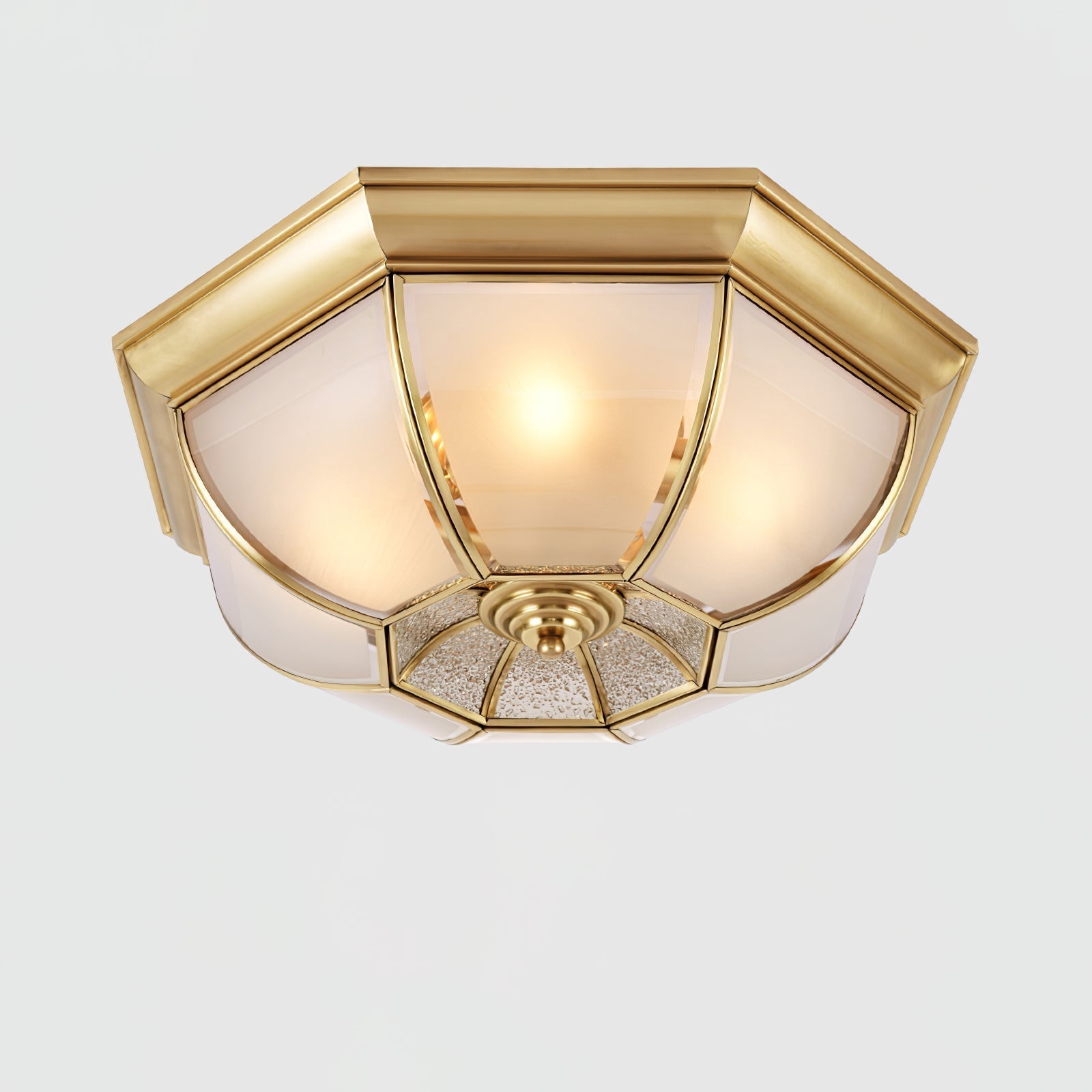Bowl Shaped Brass Ceiling Lamp Ceiling lamp