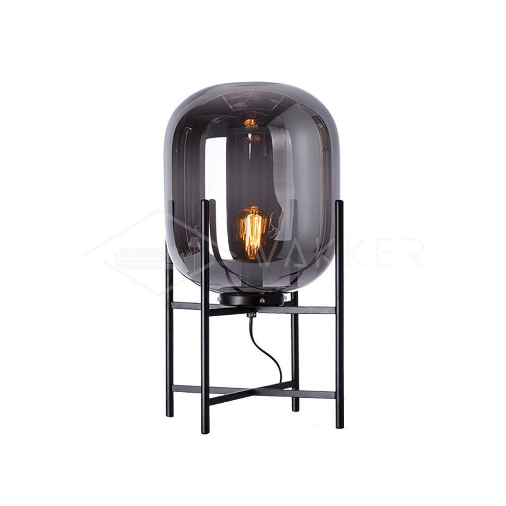 Oda Table Lamp Dia 10.2″ x H 17.7″ / Dia 26cm x H 45cm / Grey / US Plug Table lamp