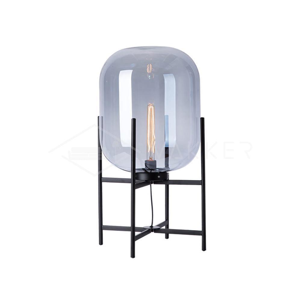 Oda Table Lamp Dia 10.2″ x H 17.7″ / Dia 26cm x H 45cm / Light blue / US Plug Table lamp