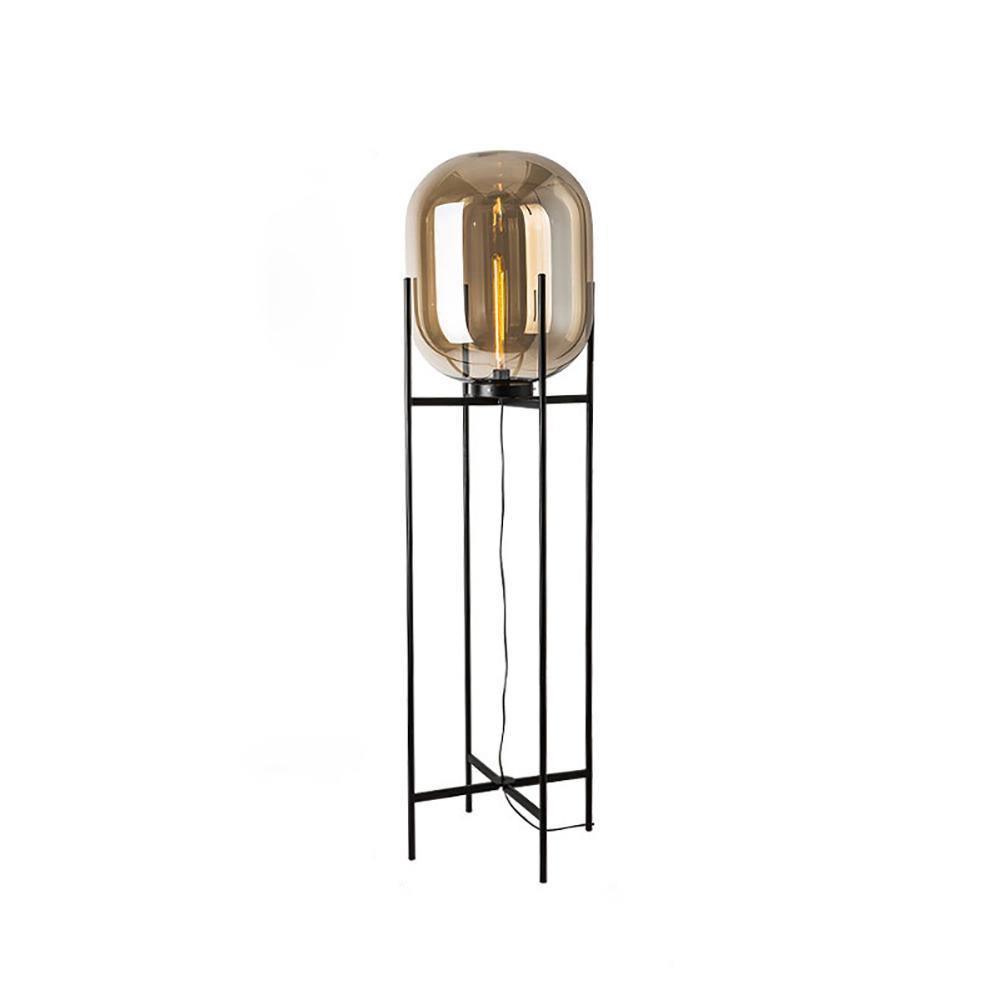 Oda Floor lamp Dia 18.9″ x H 53.5″ / Dia 48cm x H 136cm / Amber / US Plug Floor lamp
