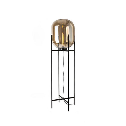 Oda Floor lamp Dia 18.9″ x H 53.5″ / Dia 48cm x H 136cm / Amber / US Plug Floor lamp