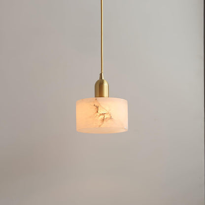 Odyssey Pendant Light ? 5.5″ x H 5.9″ / Dia 14cm x H 15cm / Brass + White Pendant light