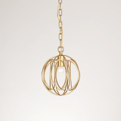 Ofelia Pendant Light 1 head Φ 8.7″ x H 9.1″ / Dia 22cm x H 23cm / Gold Pendant light