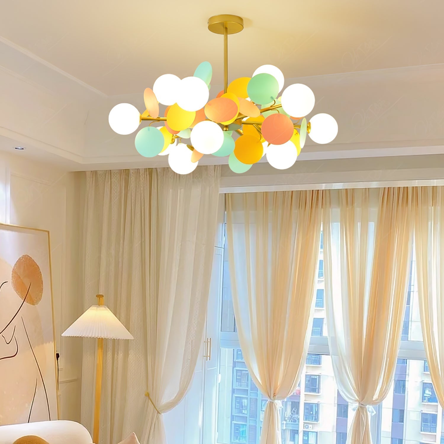 Off White Tree Chandelier Chandelier