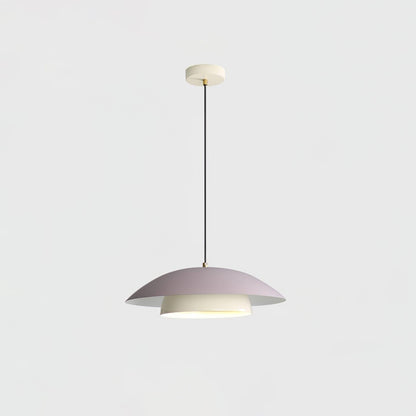 Olemi Pendant Lamp ? 13.8″ x H 3.9″ / Dia 35cm x H 10cm / Grey & White / Three-Color Changing Light Pendant light