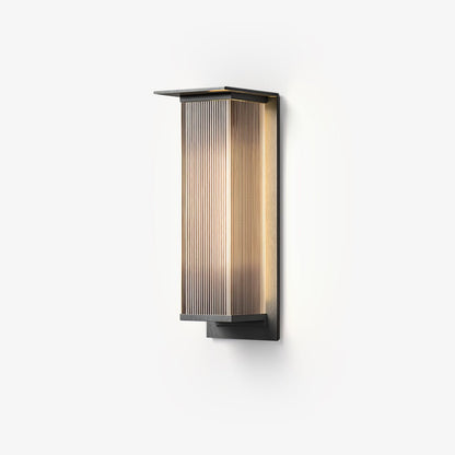 Oleron Box Outdoor Solar Wall Lamp Outdoor Lighting