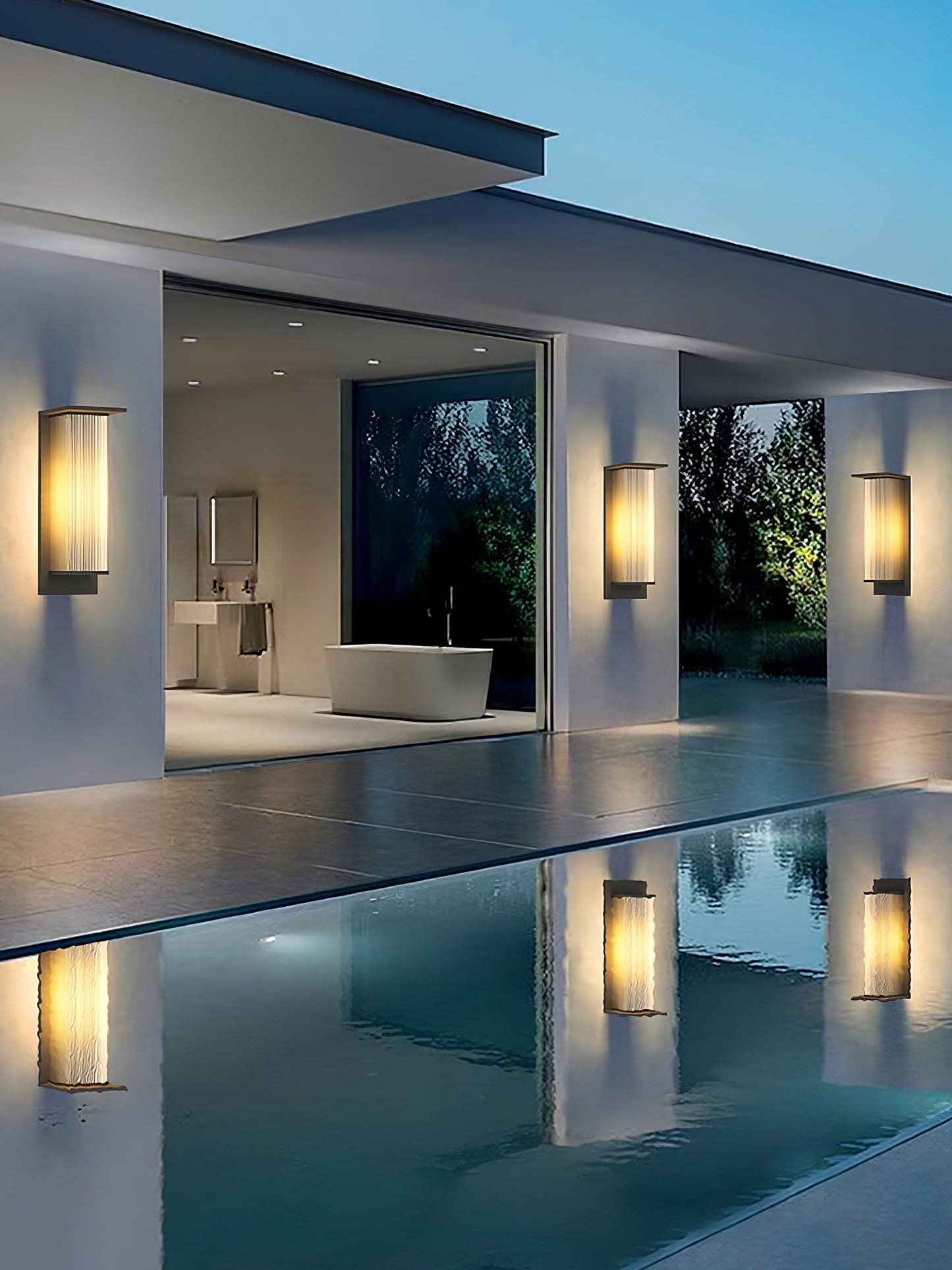 Oleron Box Outdoor Solar Wall Lamp Outdoor Lighting