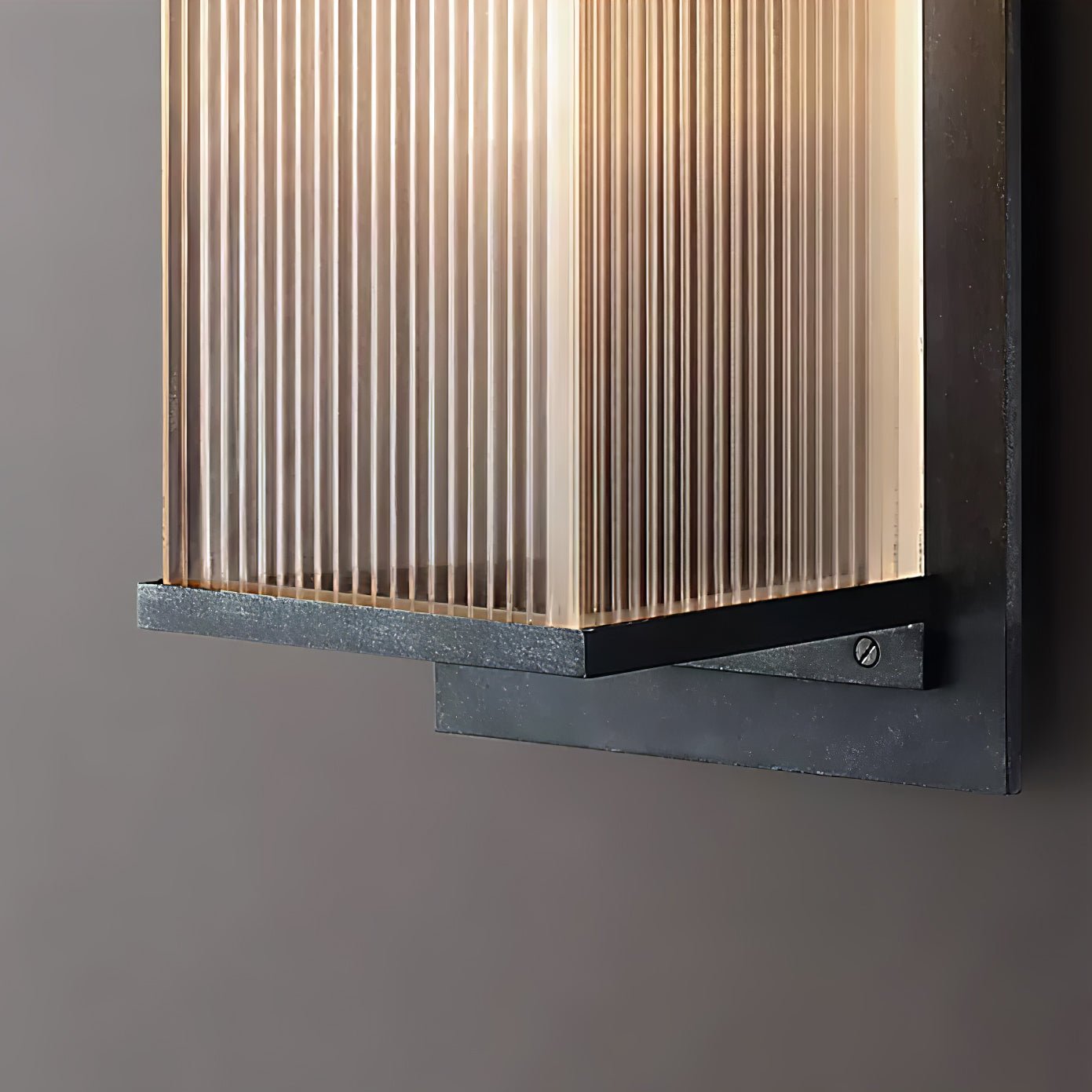 Oleron Box Outdoor Solar Wall Lamp Outdoor Lighting