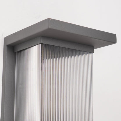 Oleron Box Outdoor Solar Wall Lamp Outdoor Lighting