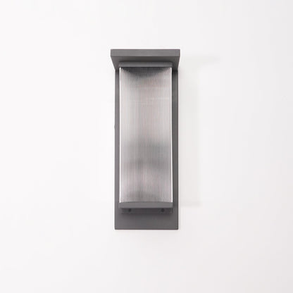 Oleron Box Outdoor Solar Wall Lamp Outdoor Lighting