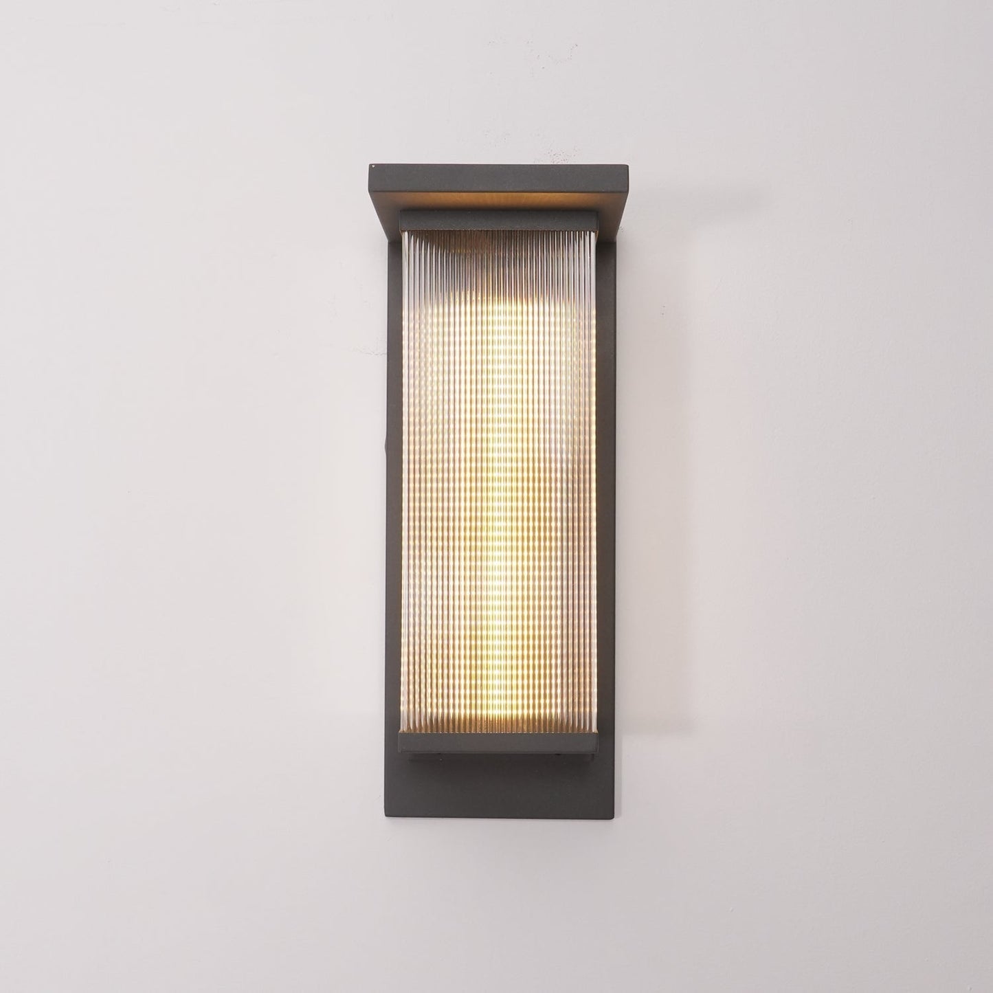Oleron Box Outdoor Solar Wall Lamp Outdoor Lighting