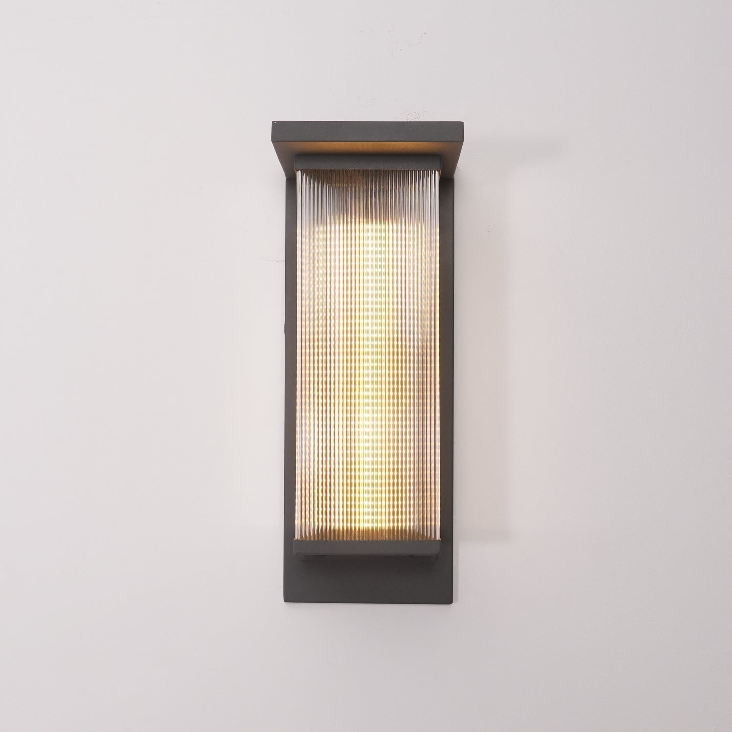 Oleron Box Outdoor Solar Wall Lamp Outdoor Lighting