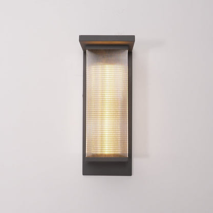 Oleron Box Outdoor Solar Wall Lamp Outdoor Lighting