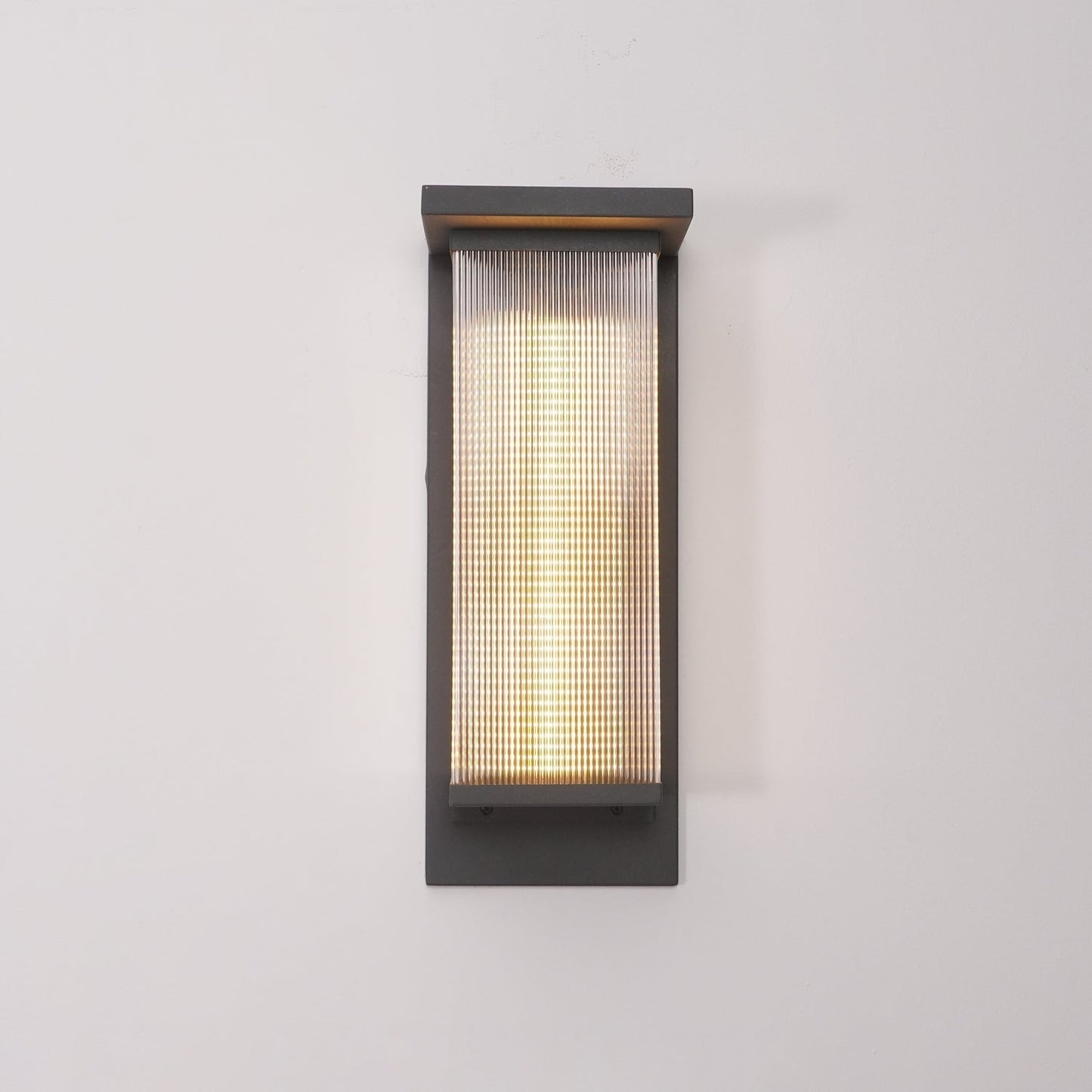 Oleron Box Outdoor Solar Wall Lamp Outdoor Lighting