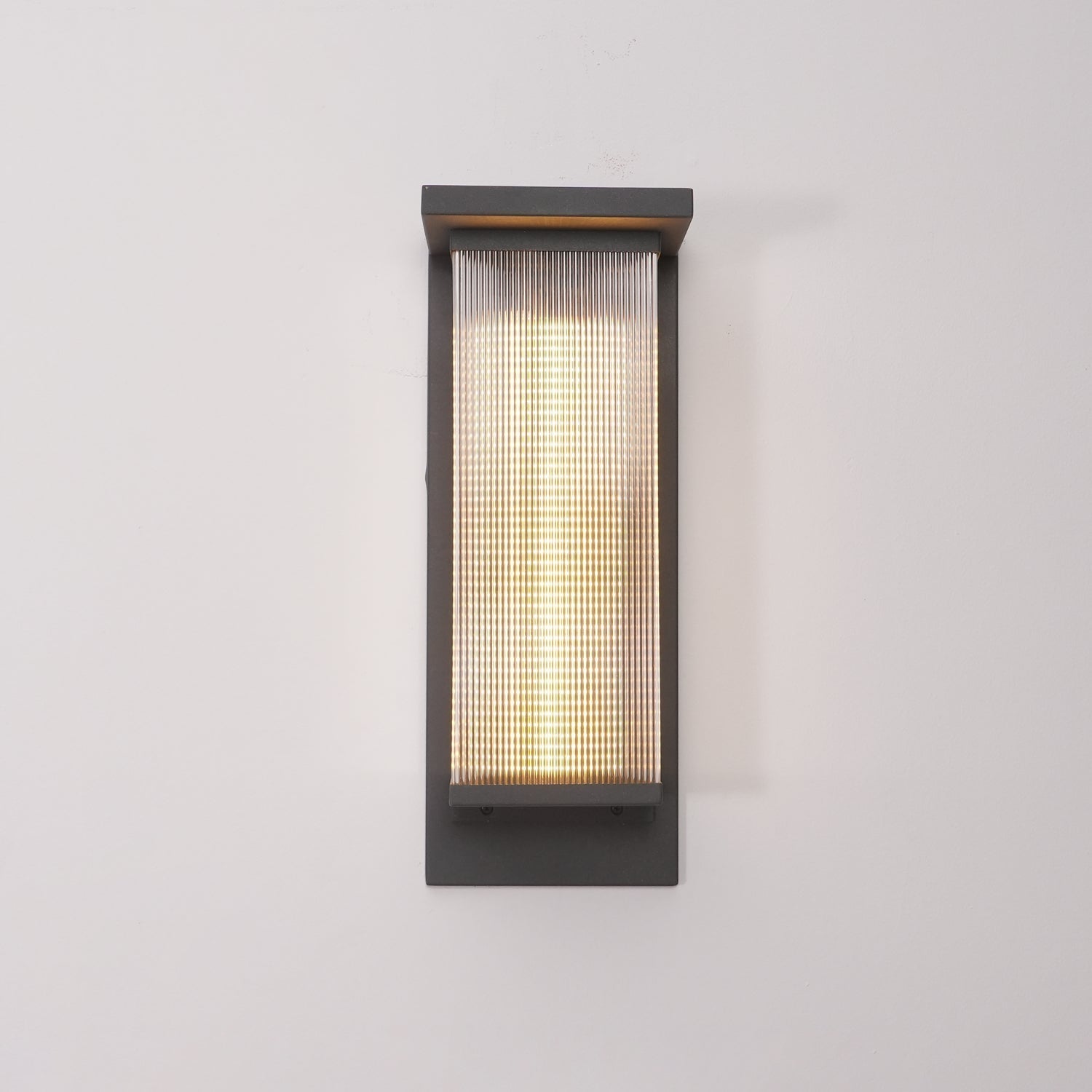 Oleron Box Outdoor Solar Wall Lamp Outdoor Lighting