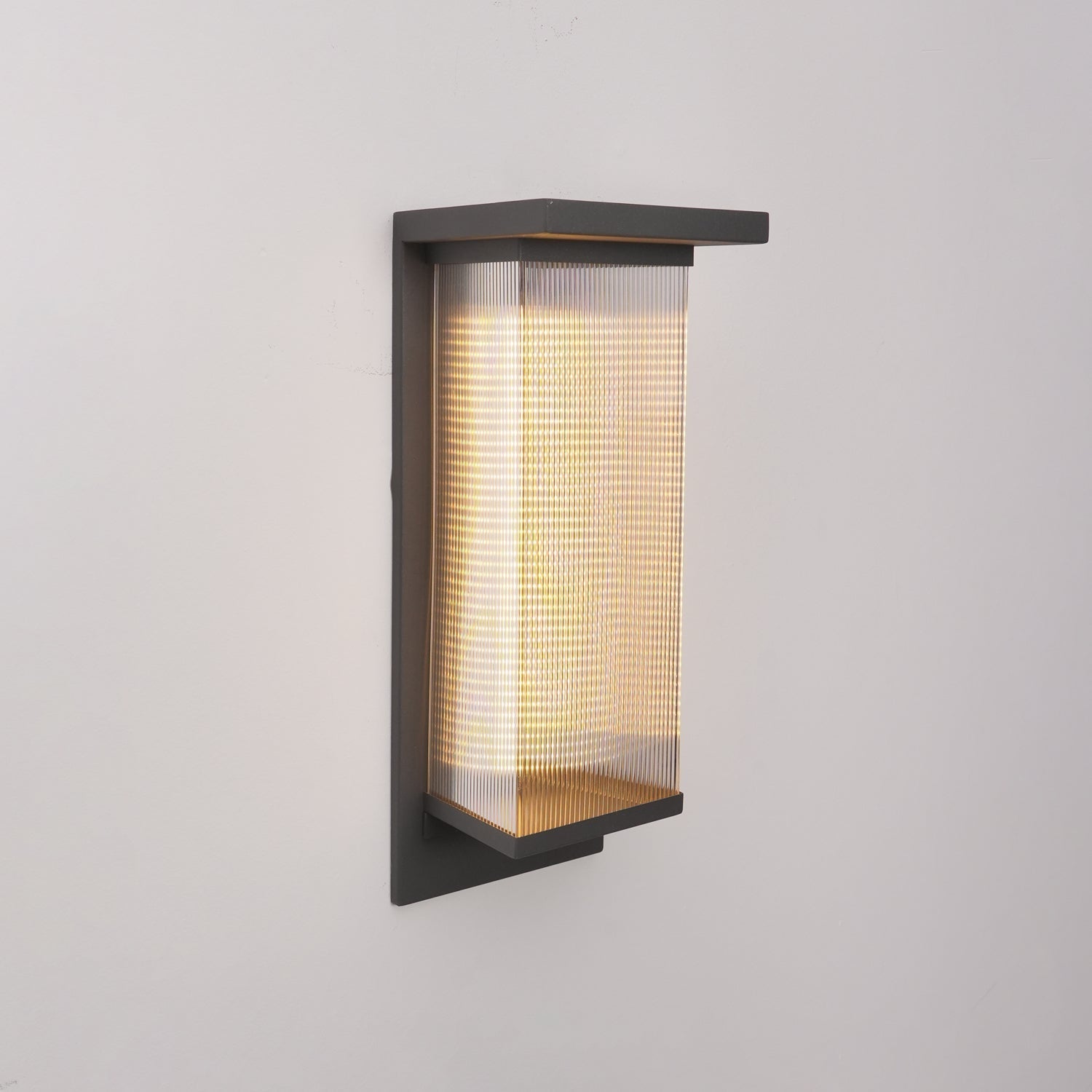 Oleron Box Outdoor Solar Wall Lamp Outdoor Lighting