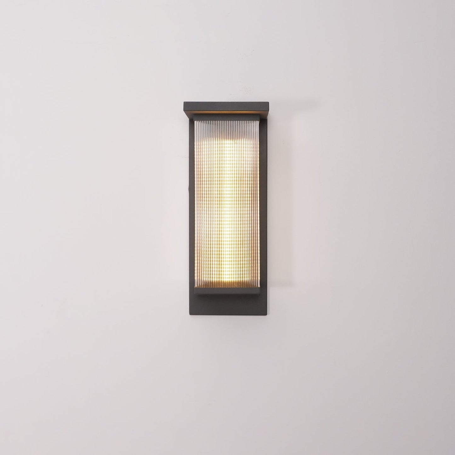 Oleron Box Outdoor Solar Wall Lamp Outdoor Lighting