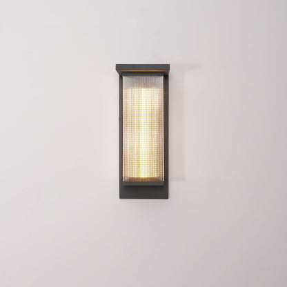 Oleron Box Outdoor Solar Wall Lamp Outdoor Lighting