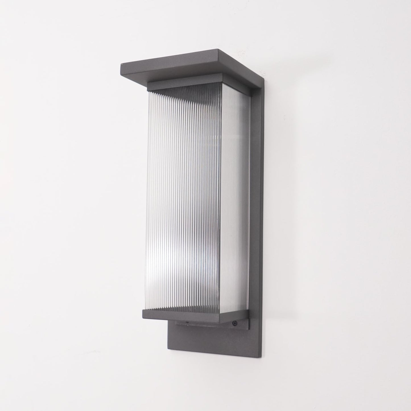 Oleron Box Outdoor Solar Wall Lamp Outdoor Lighting